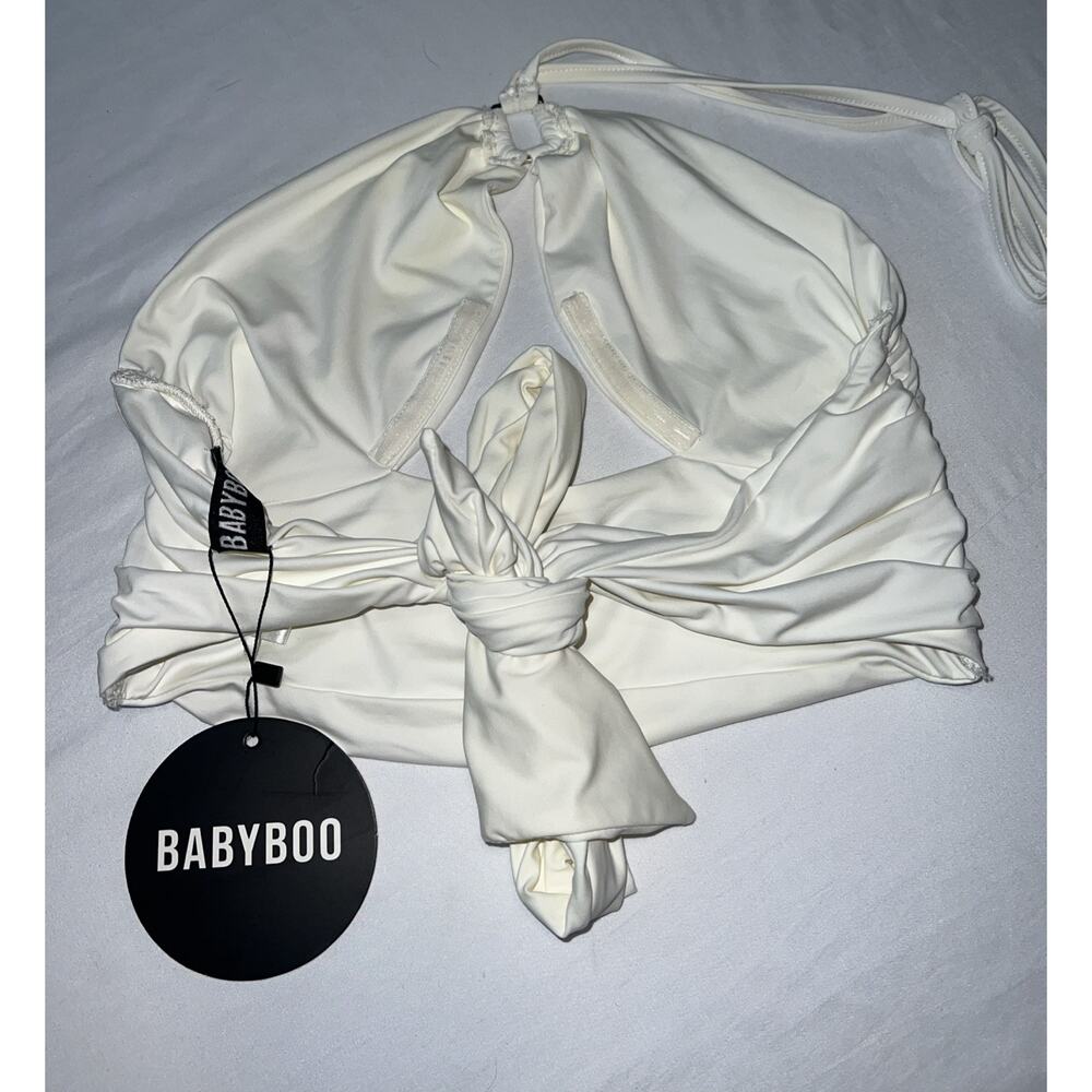 Baby Boo Fashion White Cream Top Size Medium New with Tags